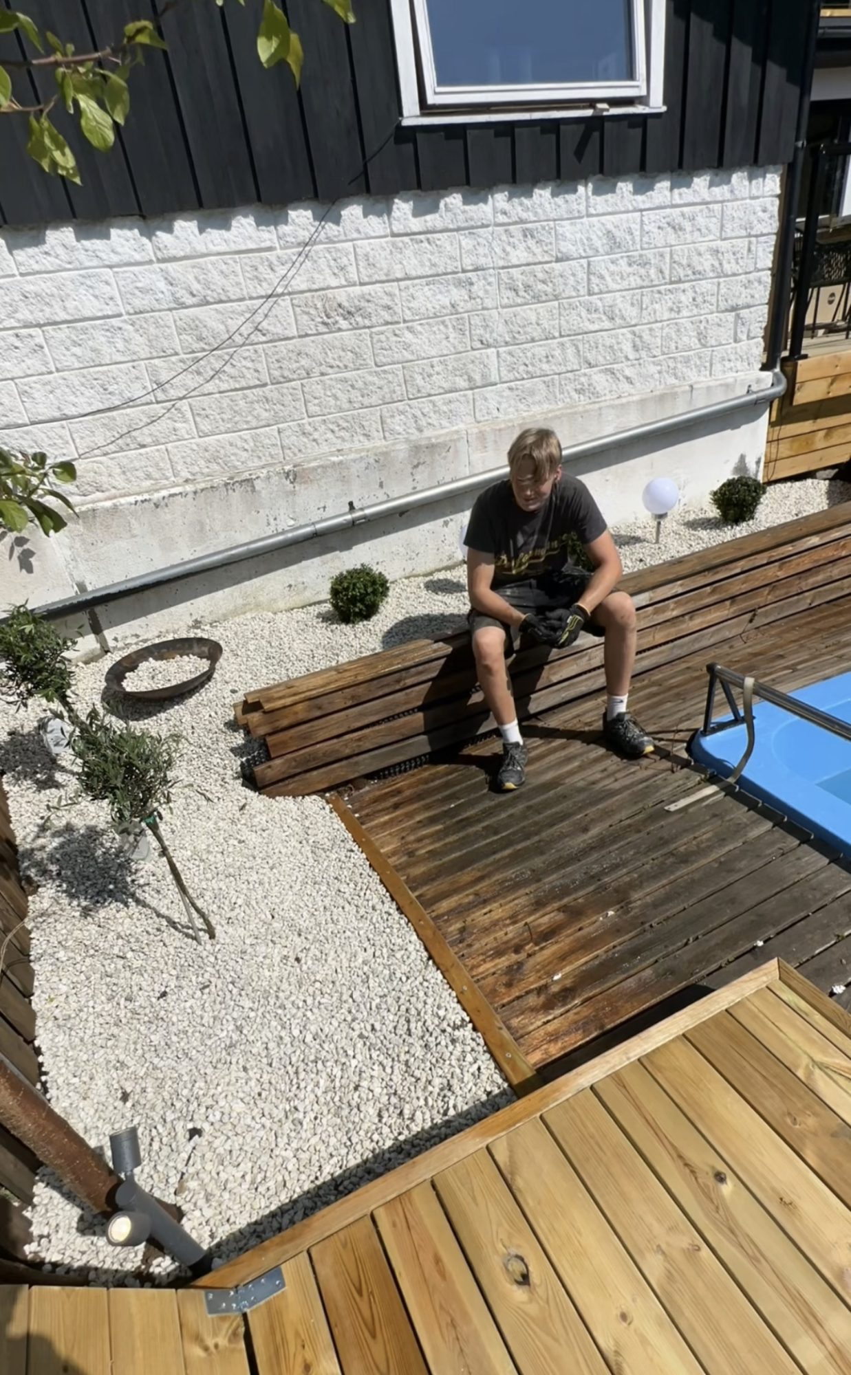 Renovering av bassengområdet