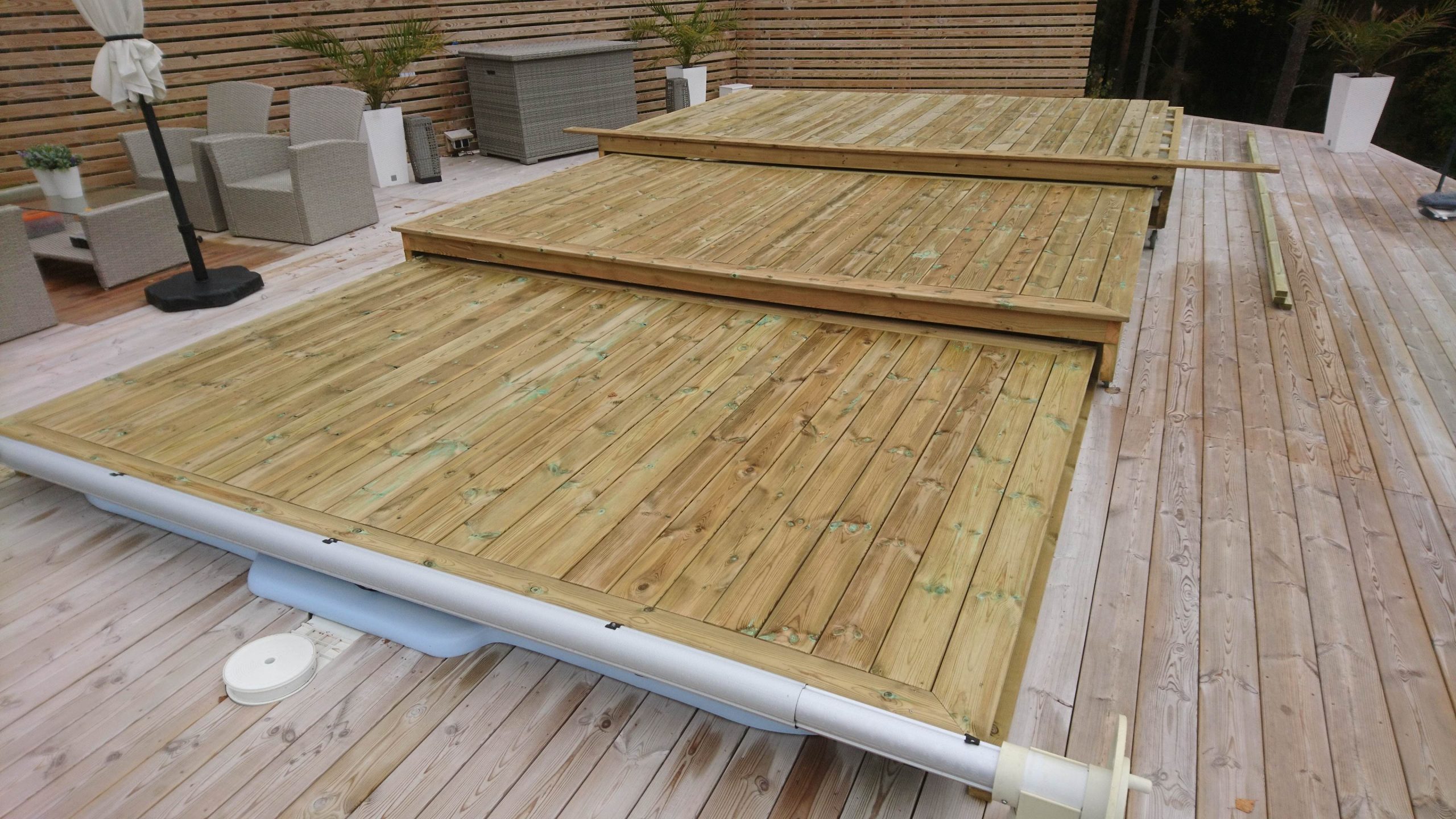 Svømmebasseng på fjellet