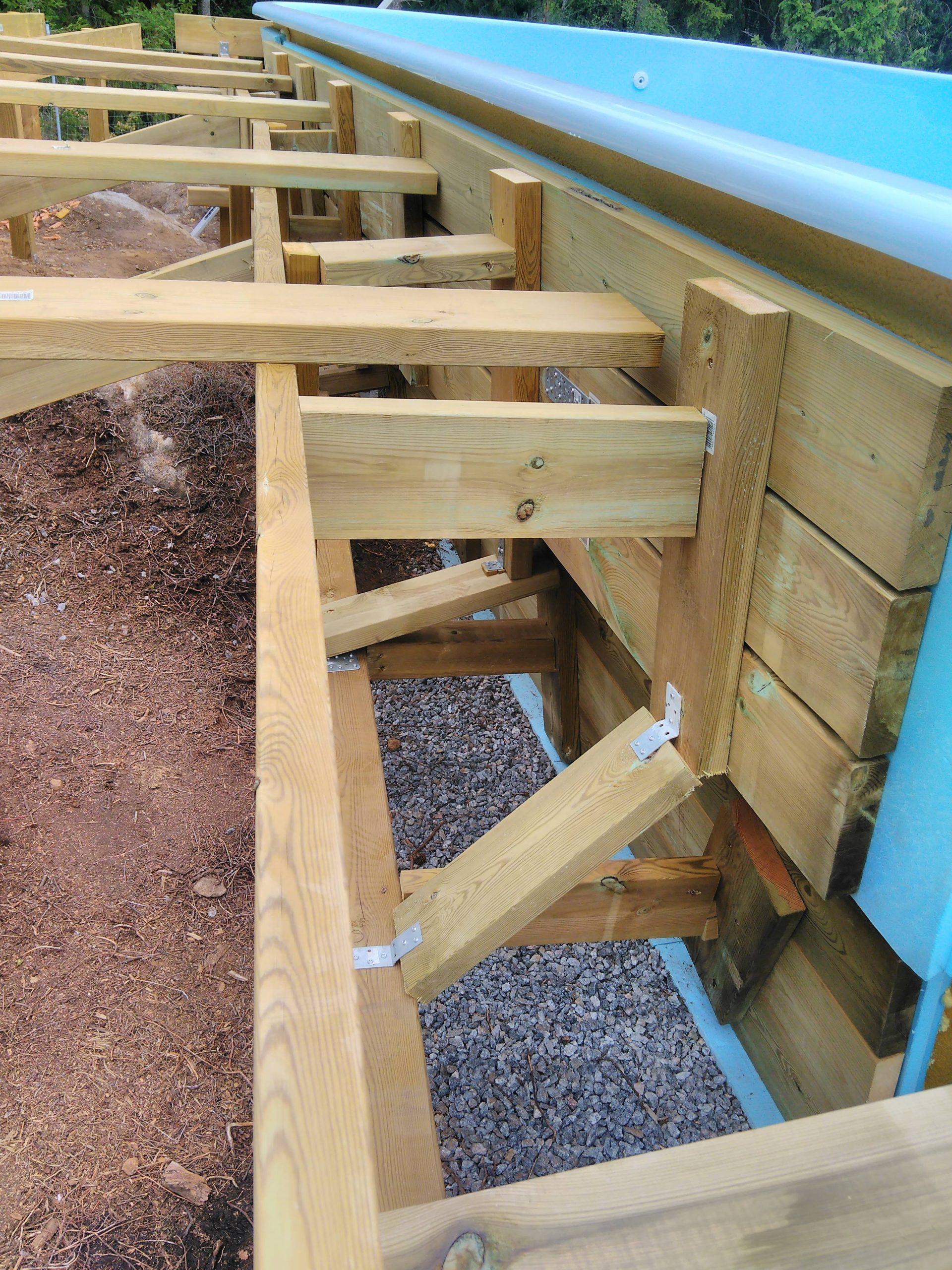 Svømmebasseng på fjellet