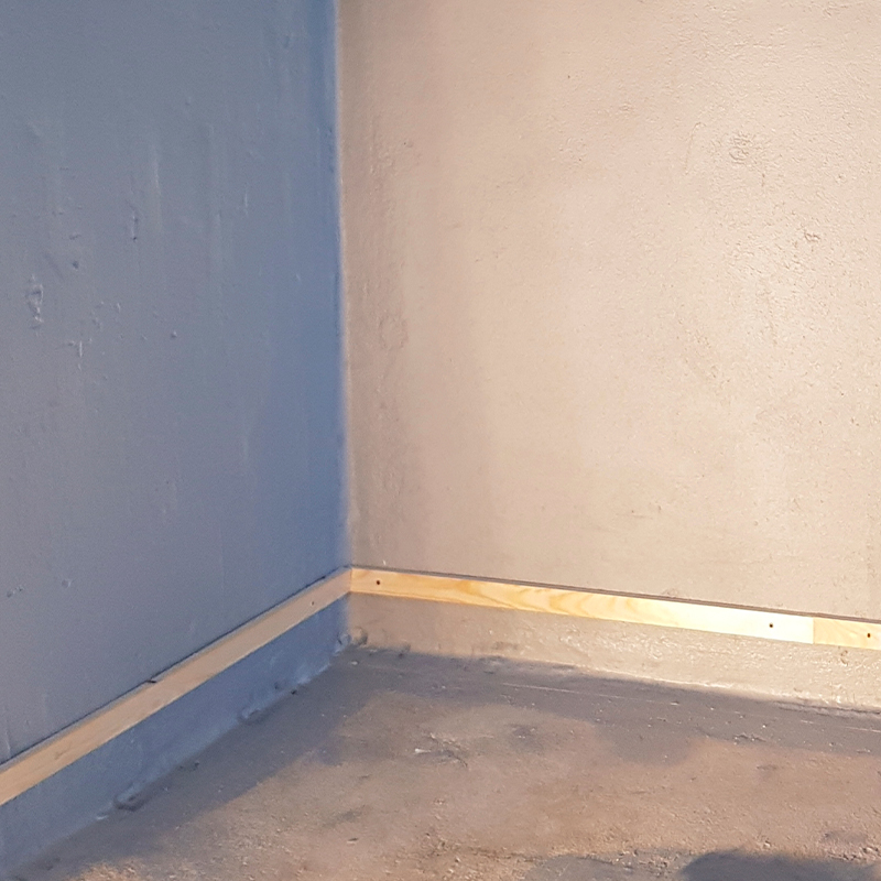 Terrazzogulv badeværelse