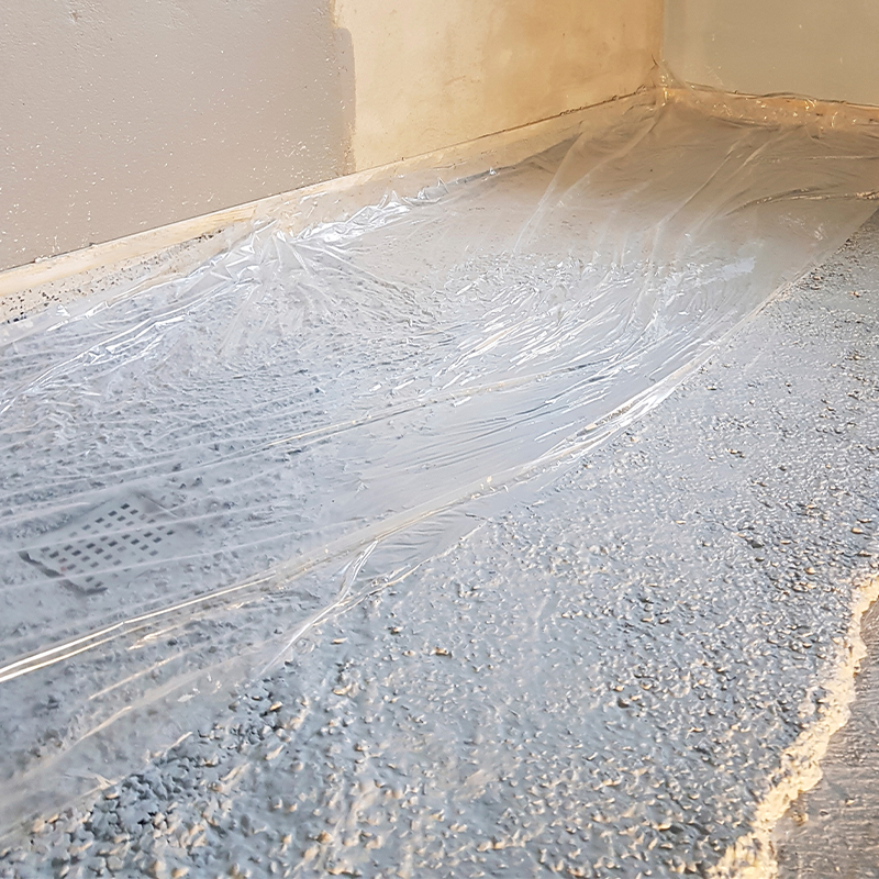 Slibning af terrazzogulv