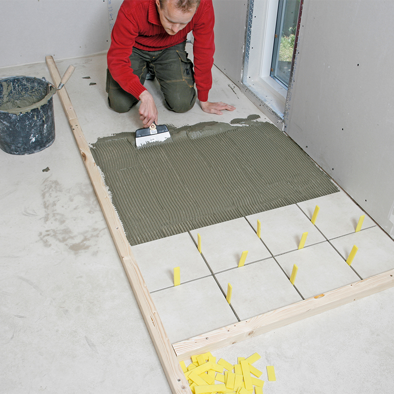 Keramiske fliser indendørs