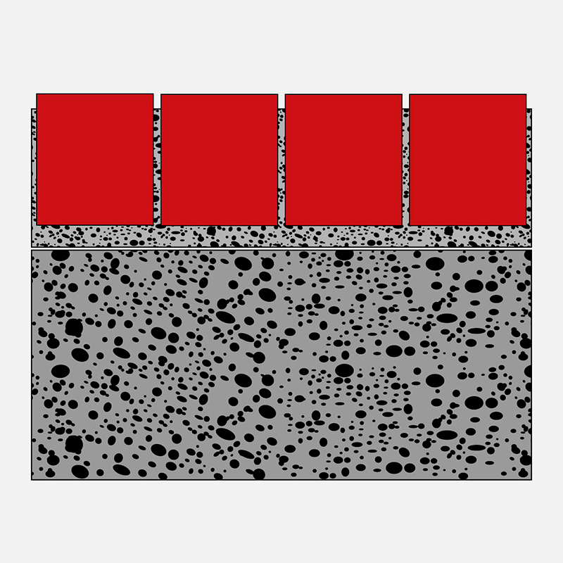 Chaussesten mønster