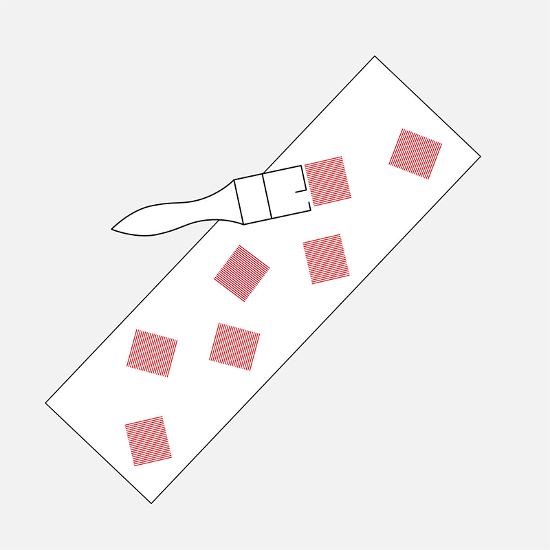 Male med linoliemaling