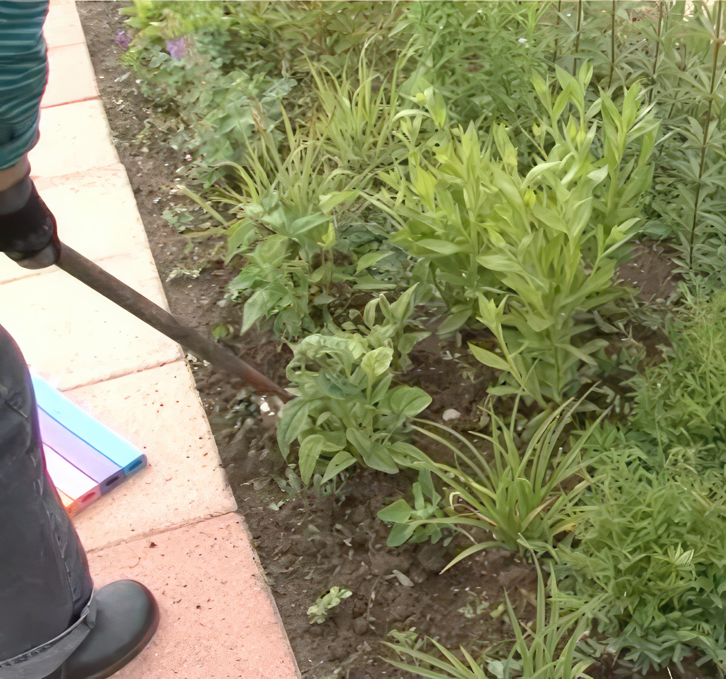 perennapenkki kitke rikkaruohot