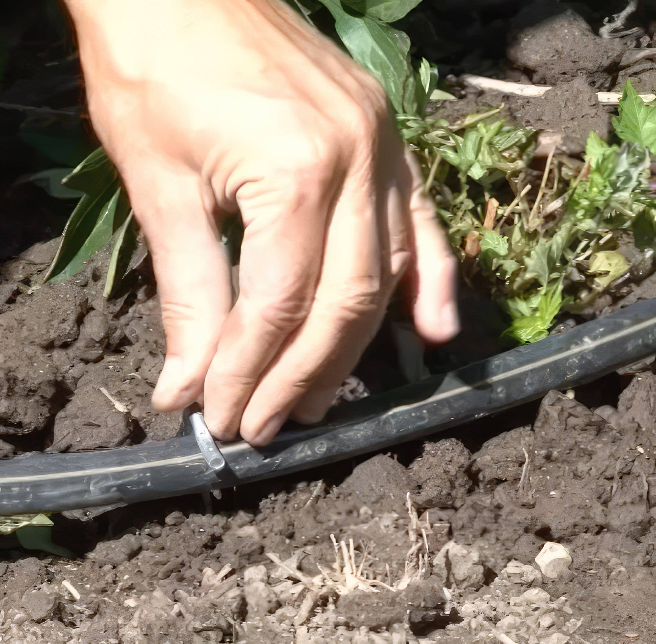 Perennapenkin kastelu