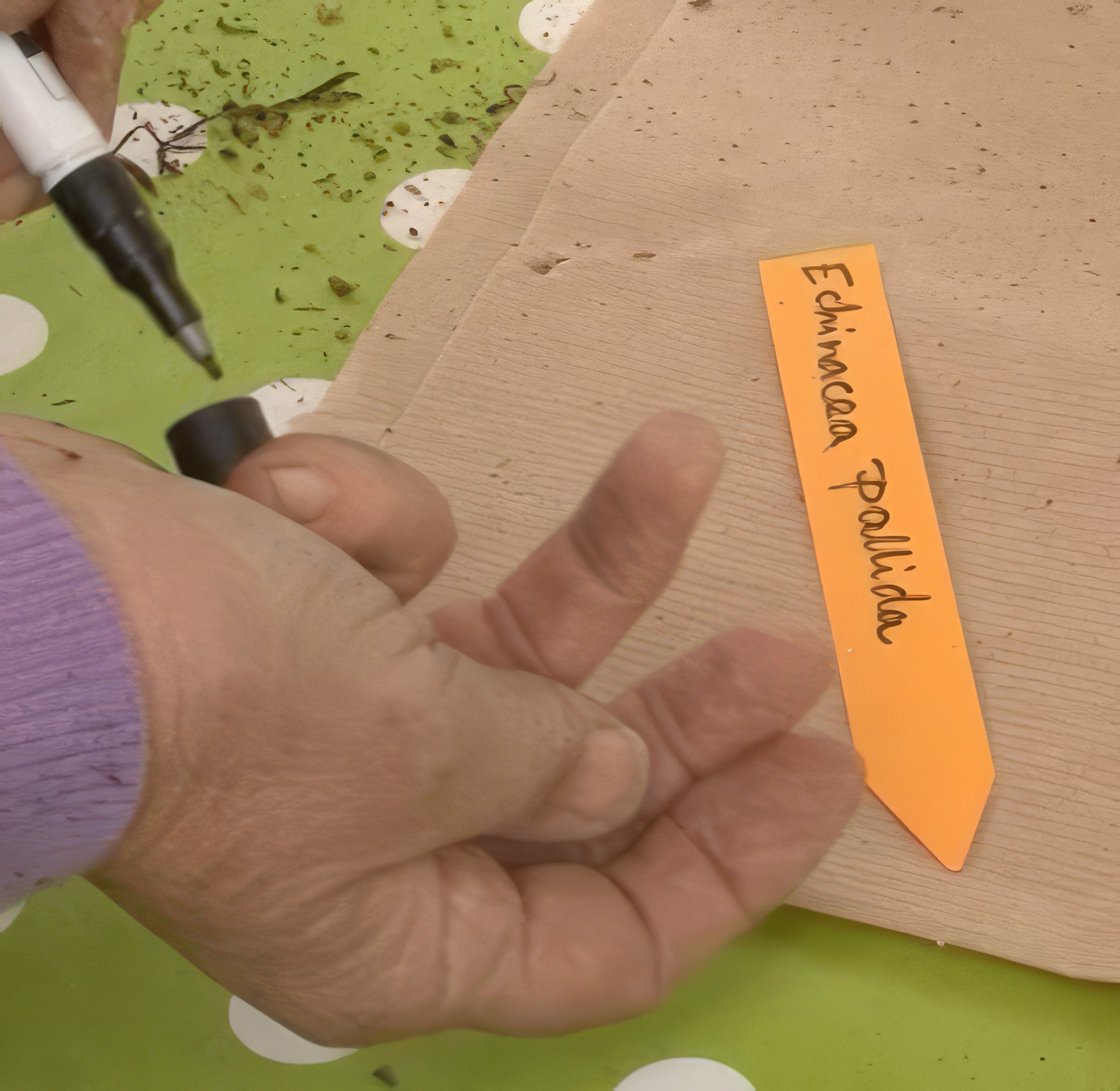 såing av blomsterfrø