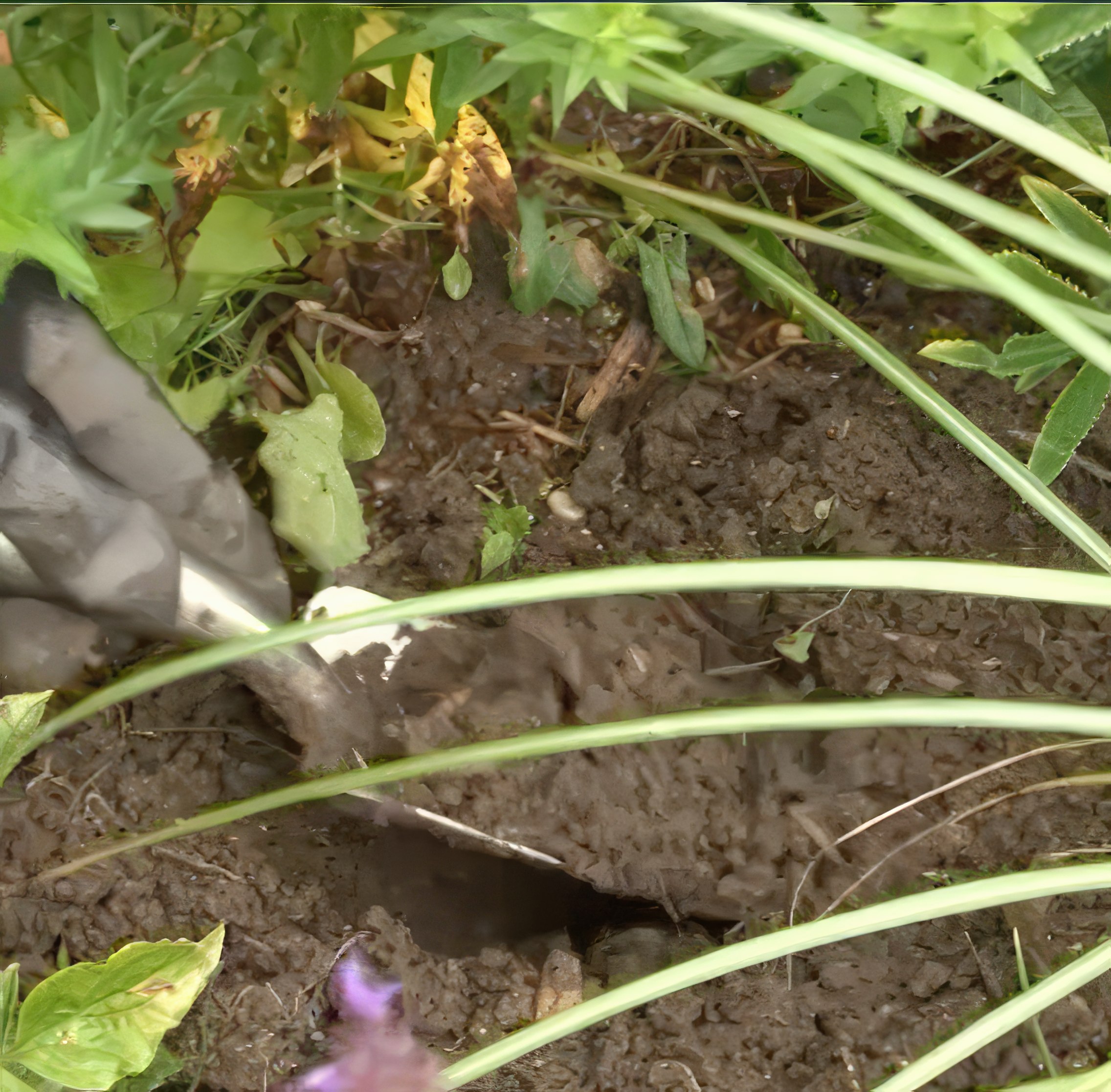 Blomsterlökar i perennrabatten