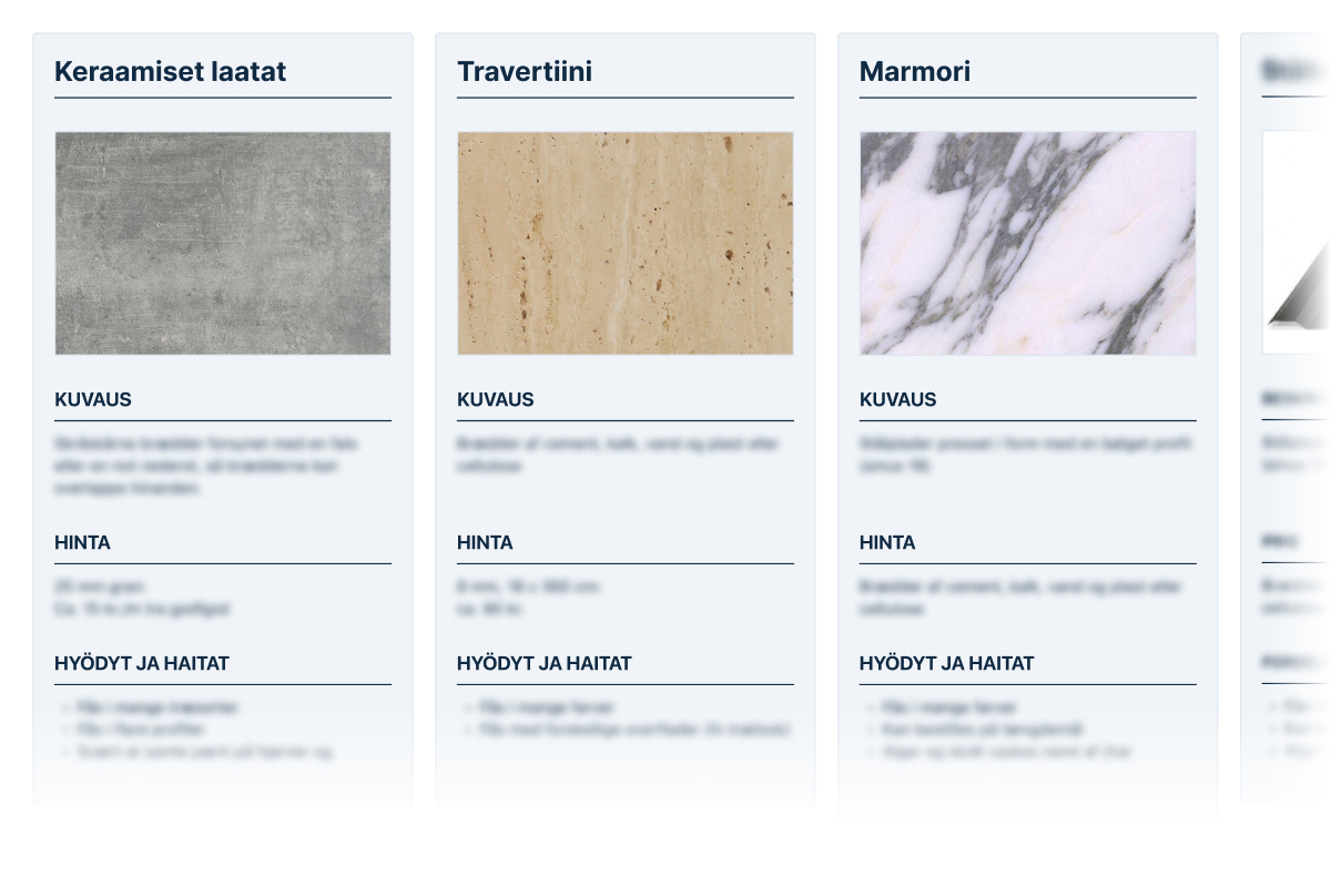 Fliser til gulv og væg