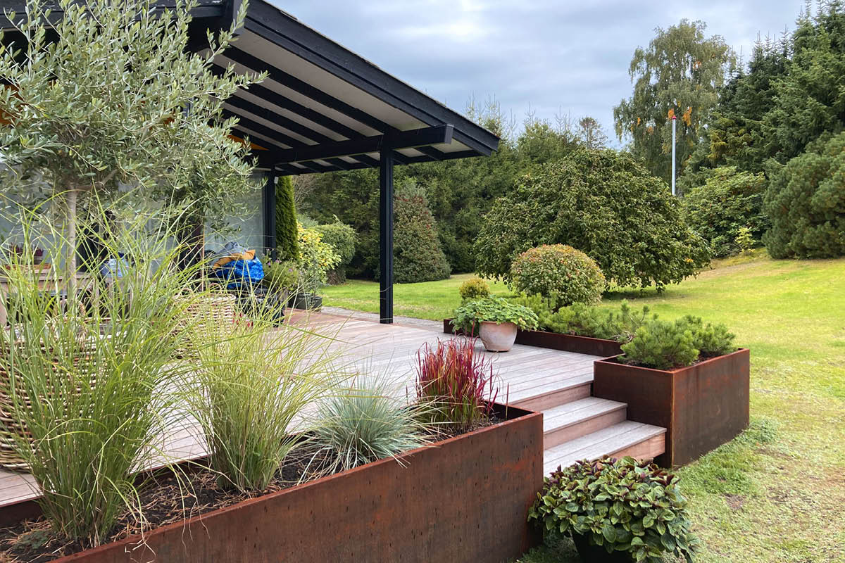 Detaljer til terrassen