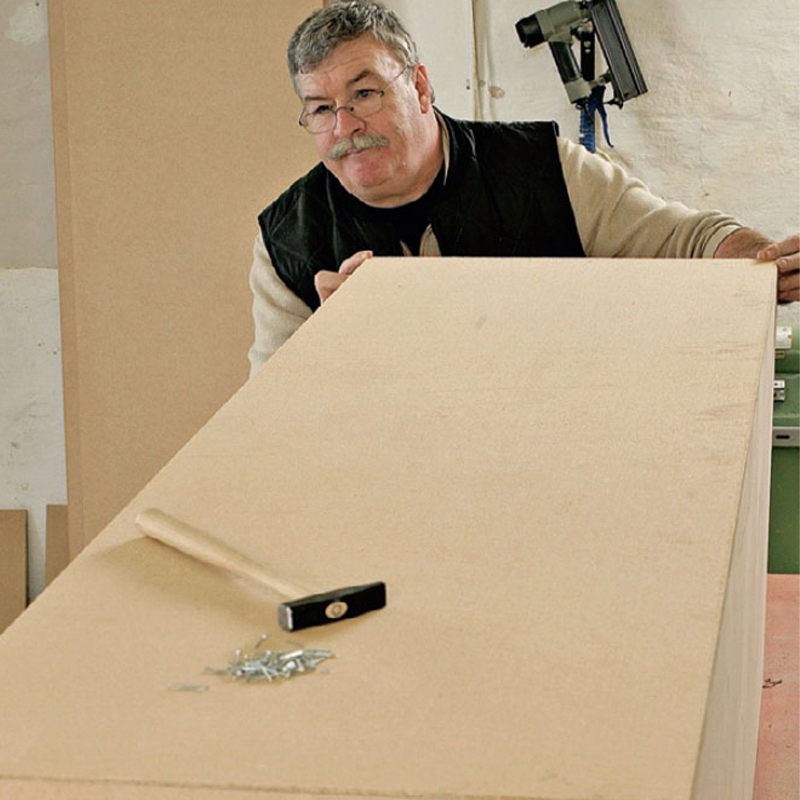 Hård træfiberplade