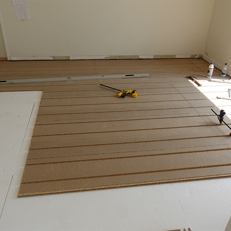 Wedi skivor golvvärme