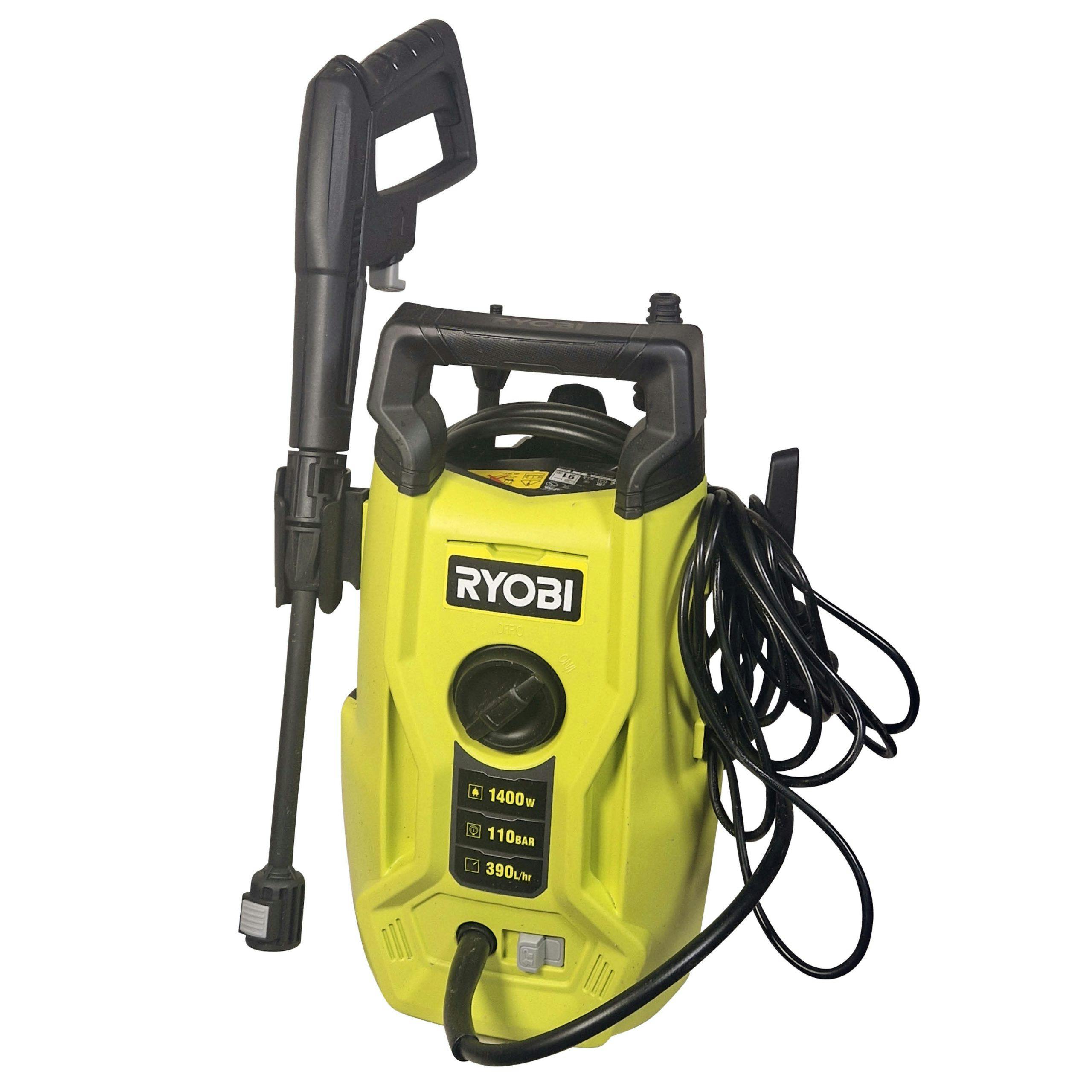 Høytrykksspylere test: Ryobi RY110PWA