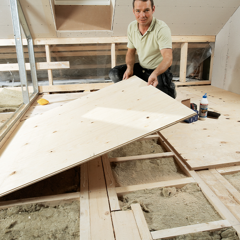 Tagkrydsfiner spærafstand