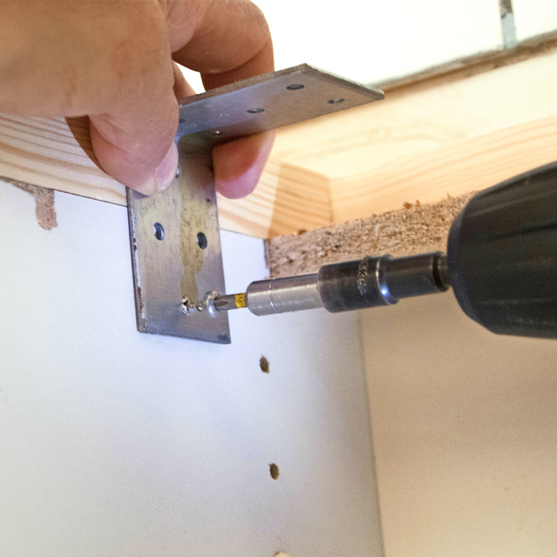 Stålbordplade køkken