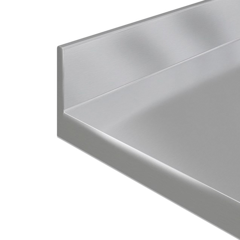 Rustfri stålbordplade