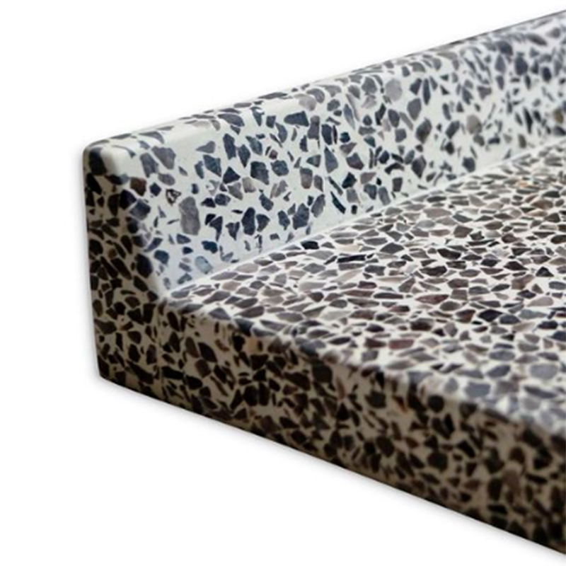 polering av terrazzo benkeplate