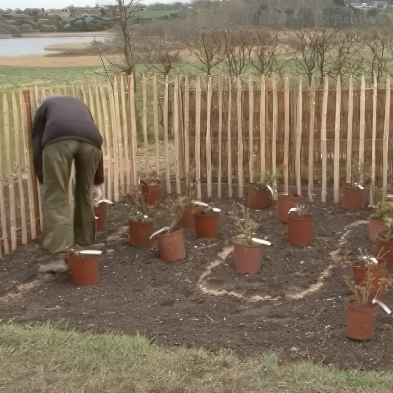 Förbered rosorna för plantering
