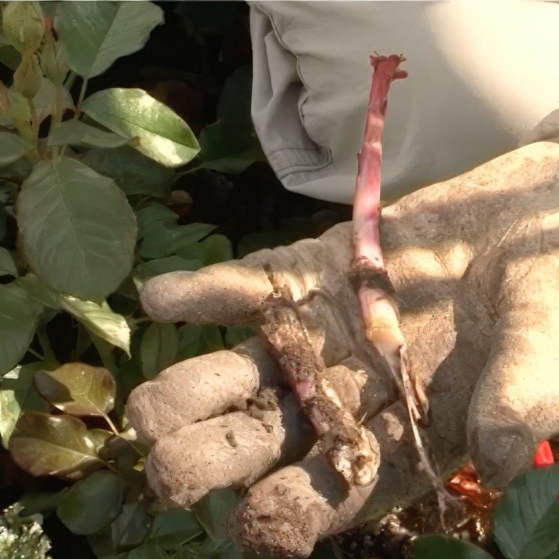 lange skud på roser