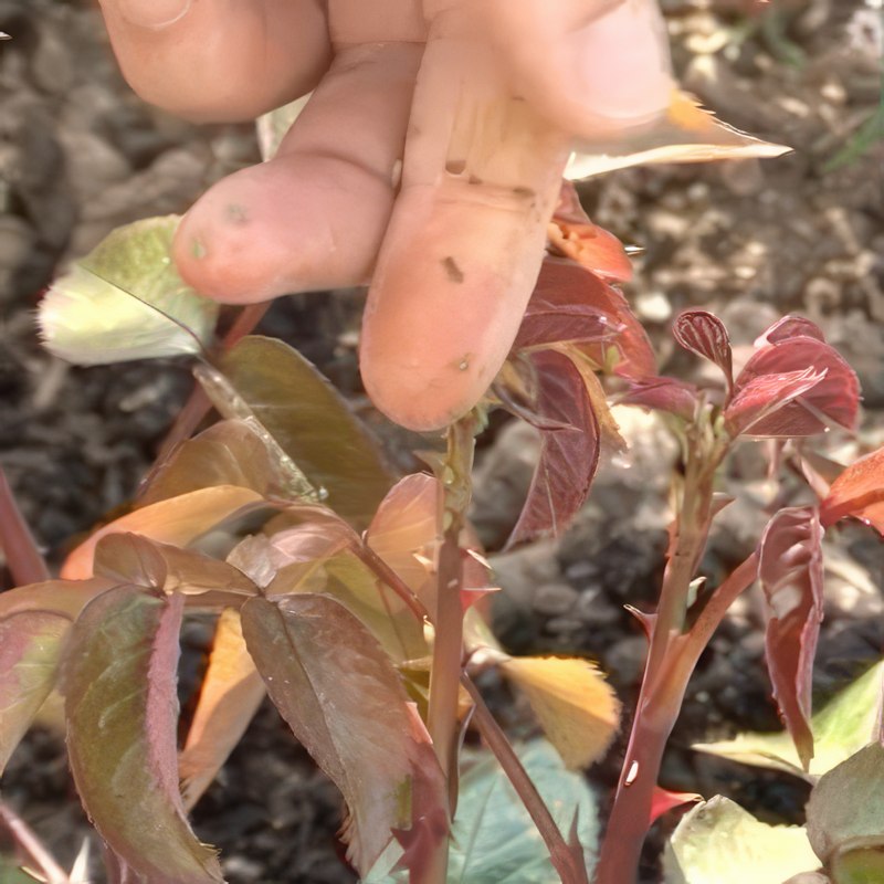 skadedjur på rosor bladlöss