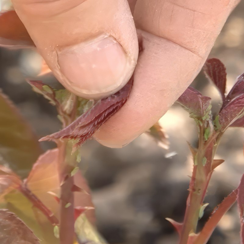 skadedjur på rosor bladlöss