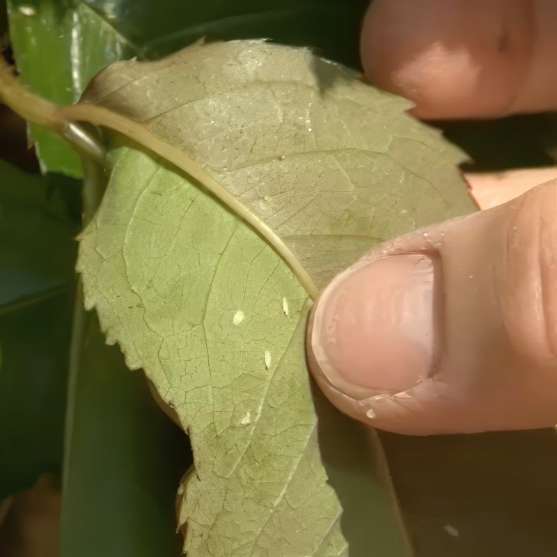 larver i roser rosesikader