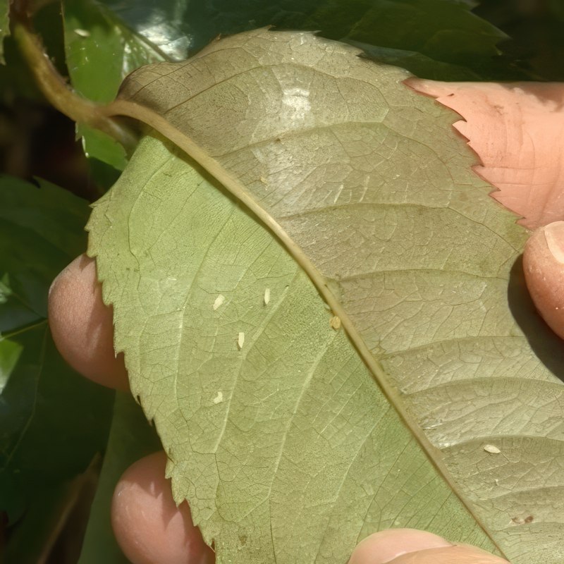 larver i roser rosesikader