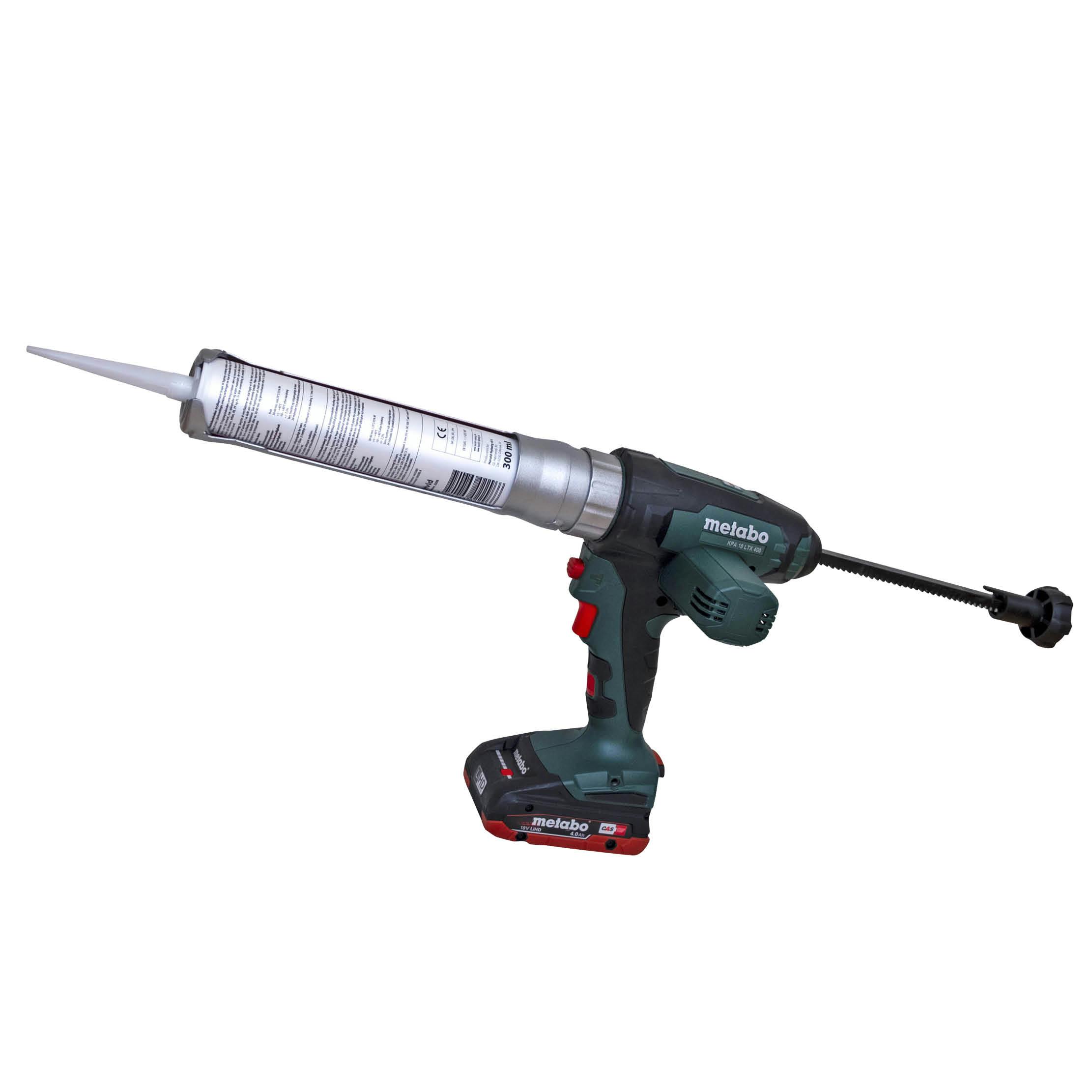Massapistoolit testi: Metabo KPA 18 LTX 400