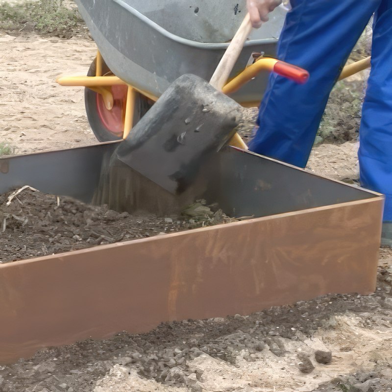 højbed i køkkenhave