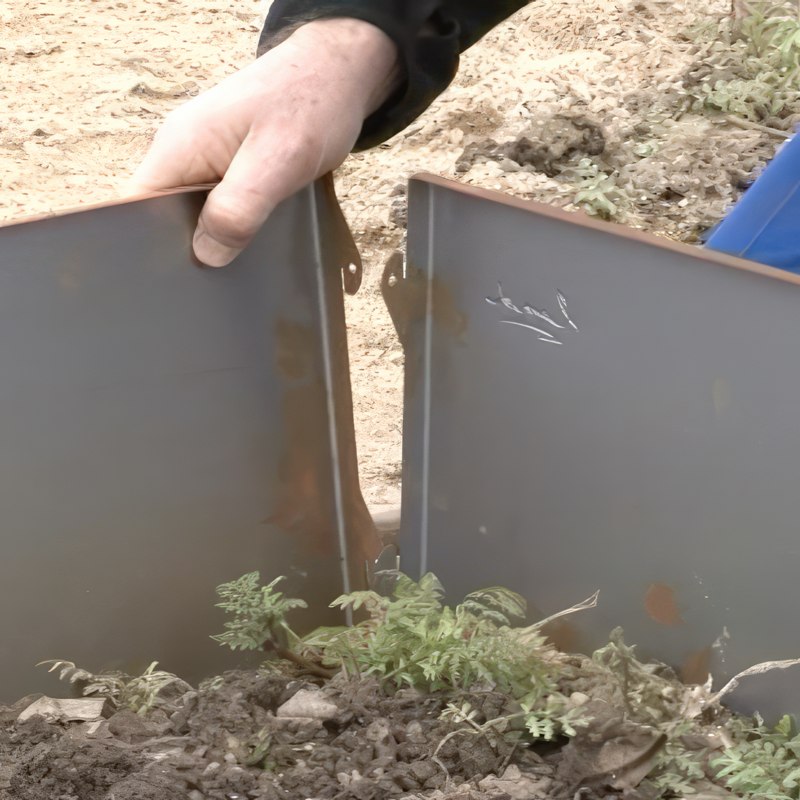 højbed i køkkenhave