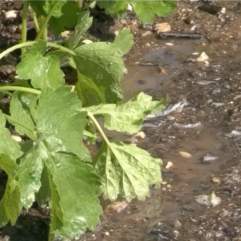 vanning av kjøkkenhage