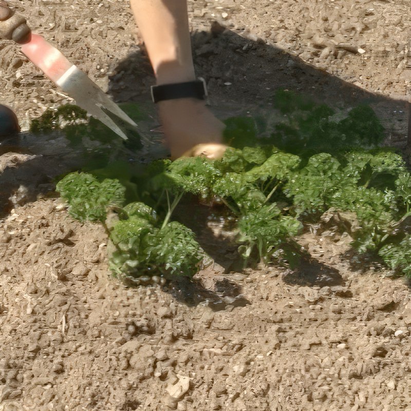 ugress i kjøkkenhage