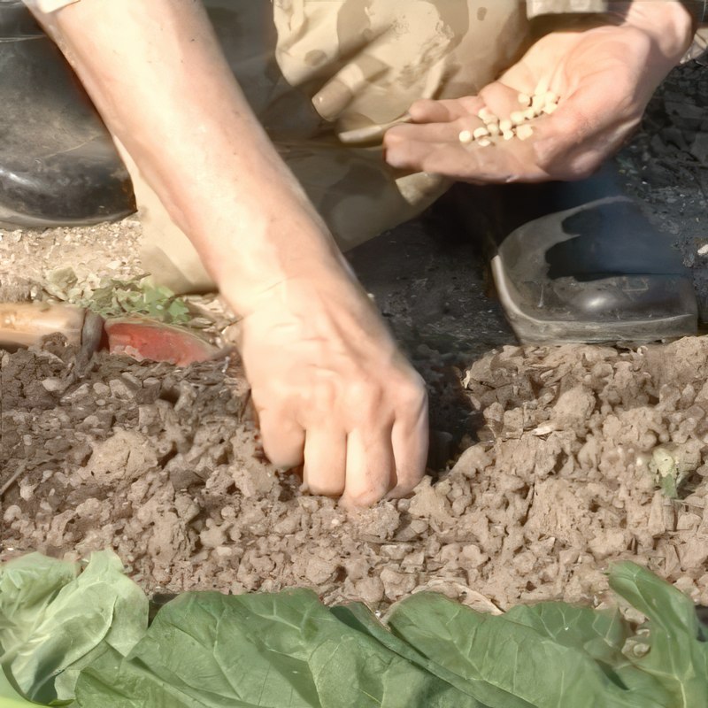 tynn ut i kjøkkenhage