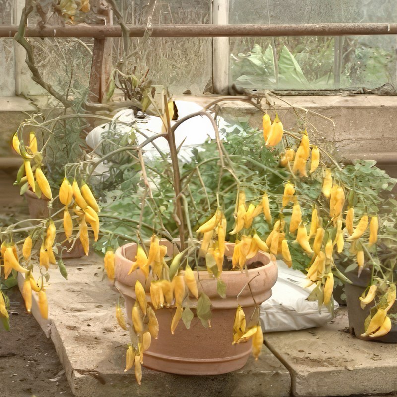 chiliplantor inomhus