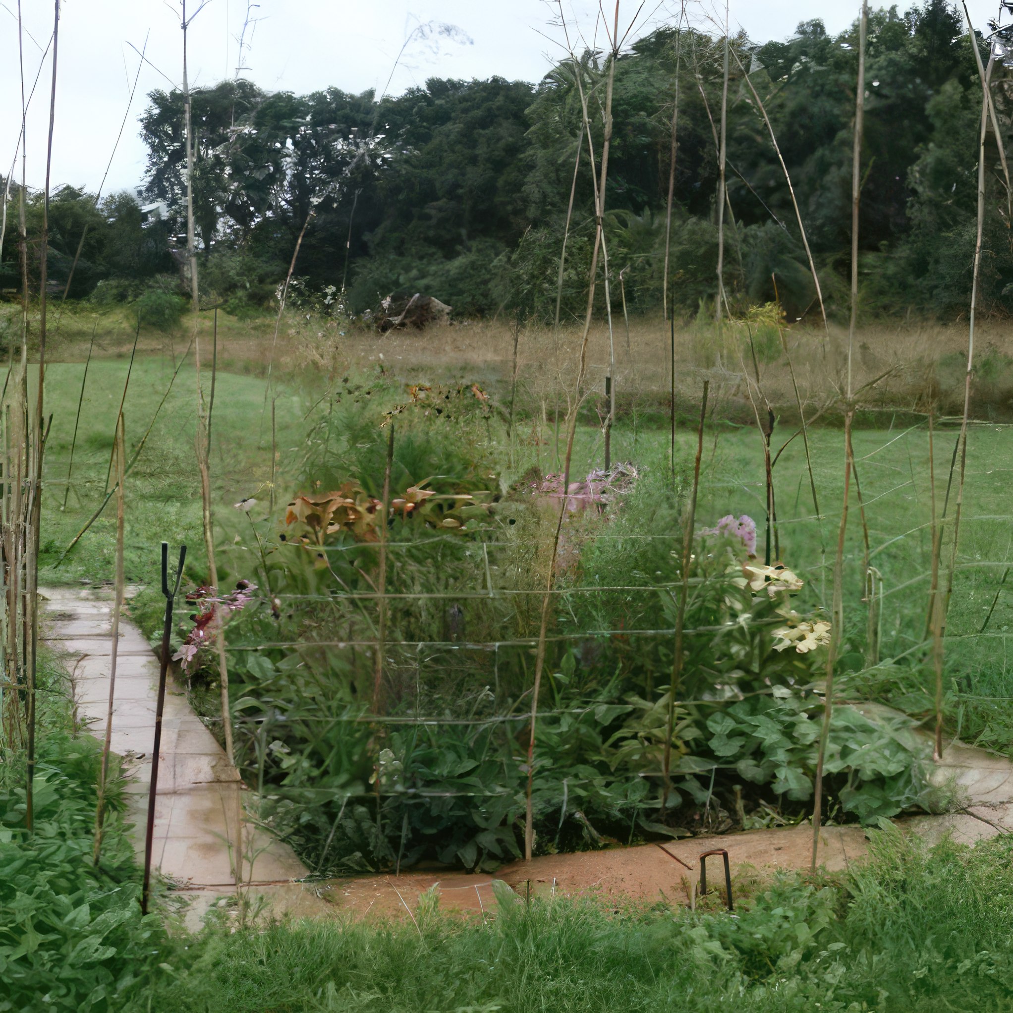 Perennrabatt rådjur