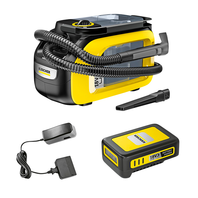 Smart møbelrensning på batteri