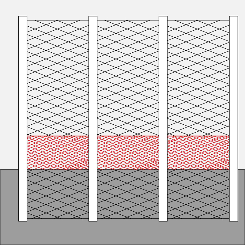 soldevæv galvaniseret