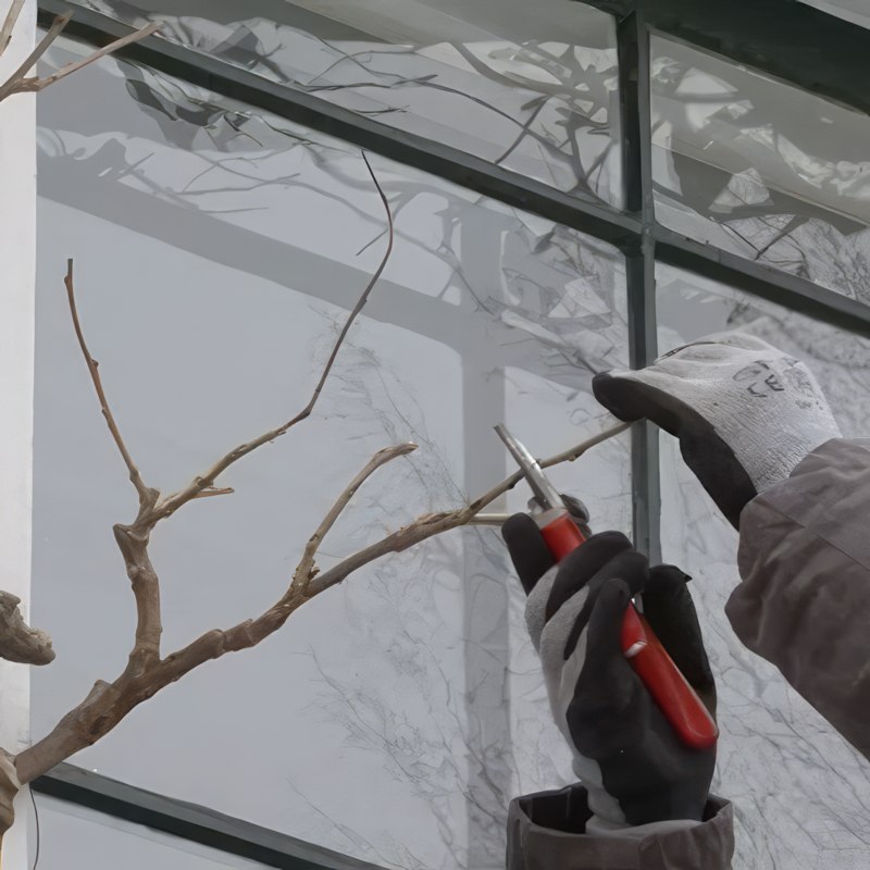 beskæring af blåregn