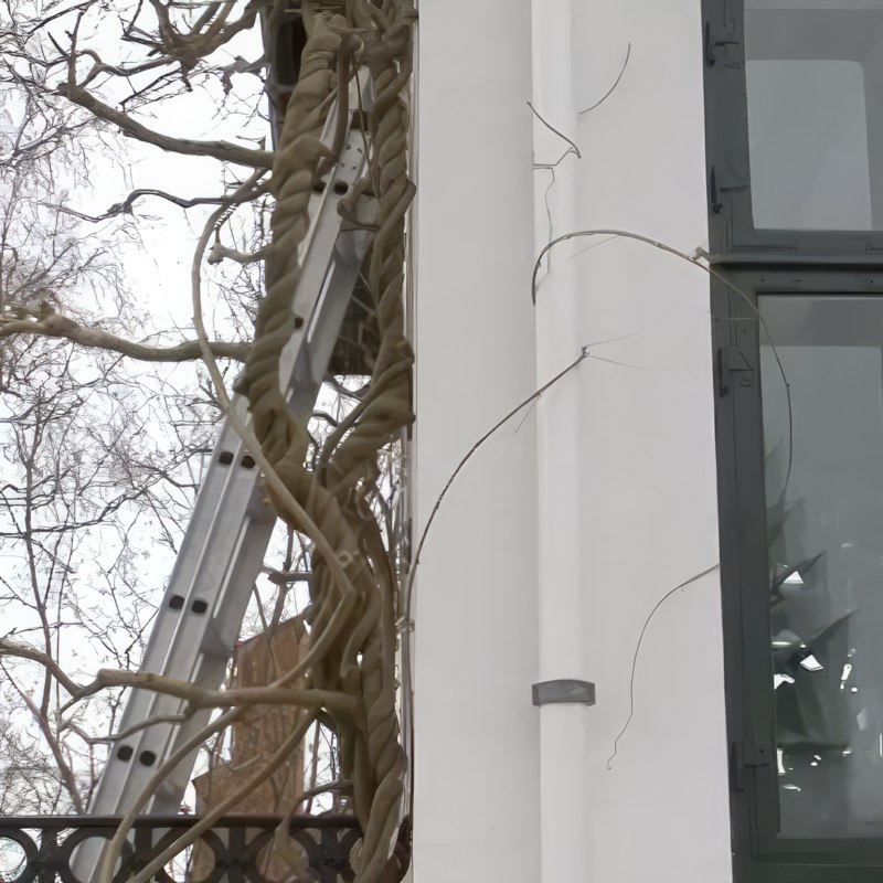 beskæring af blåregn