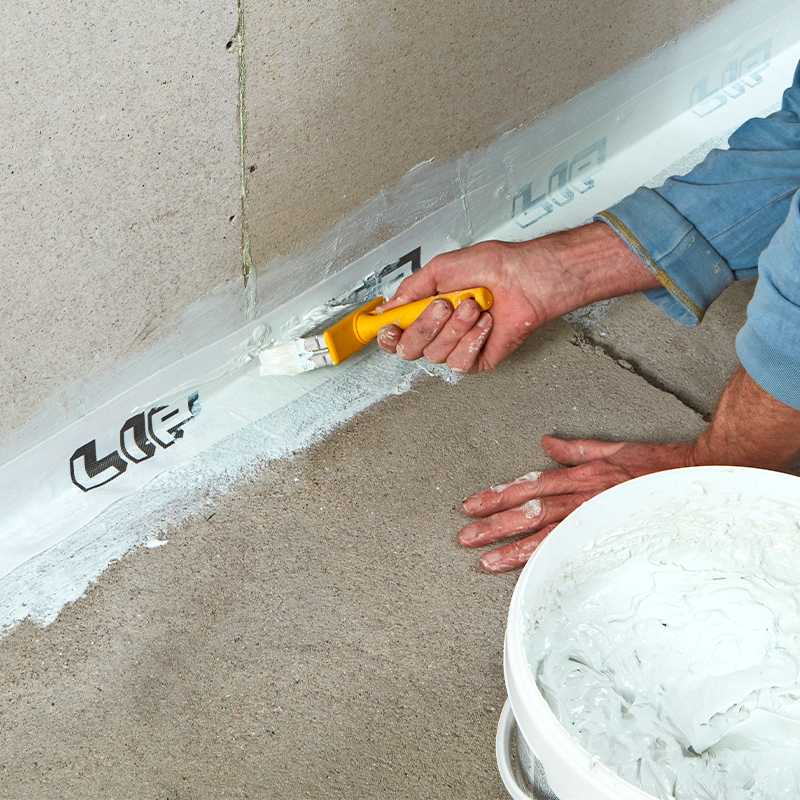 Radonspærre under trægulv