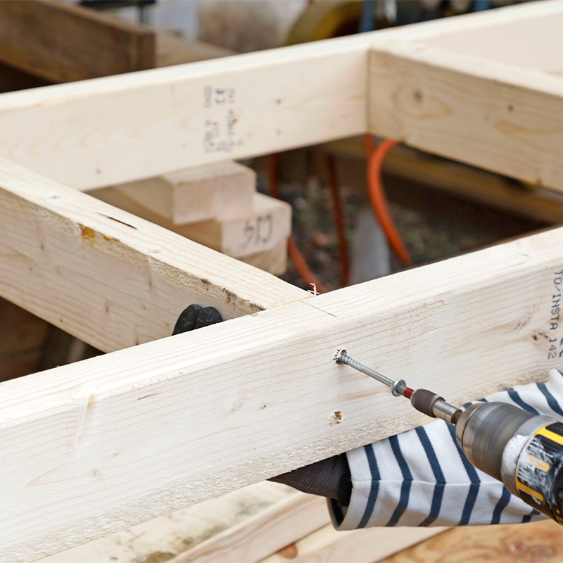 trykimprægneret spærtræ 45x195