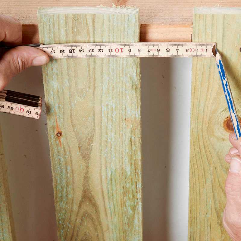 Trykimprægnerede brædder