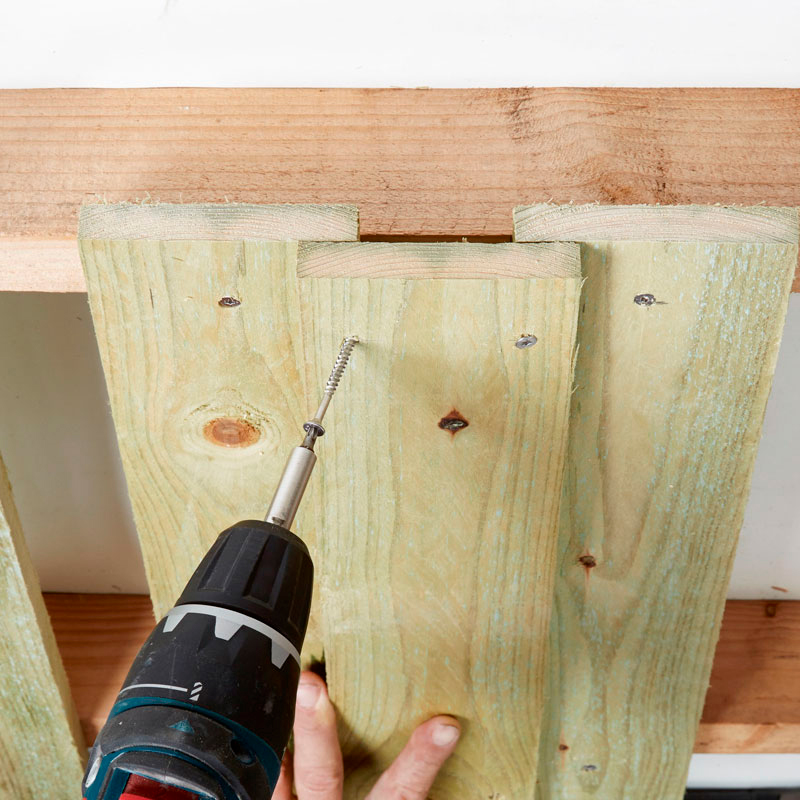 Trykimprægnerede brædder