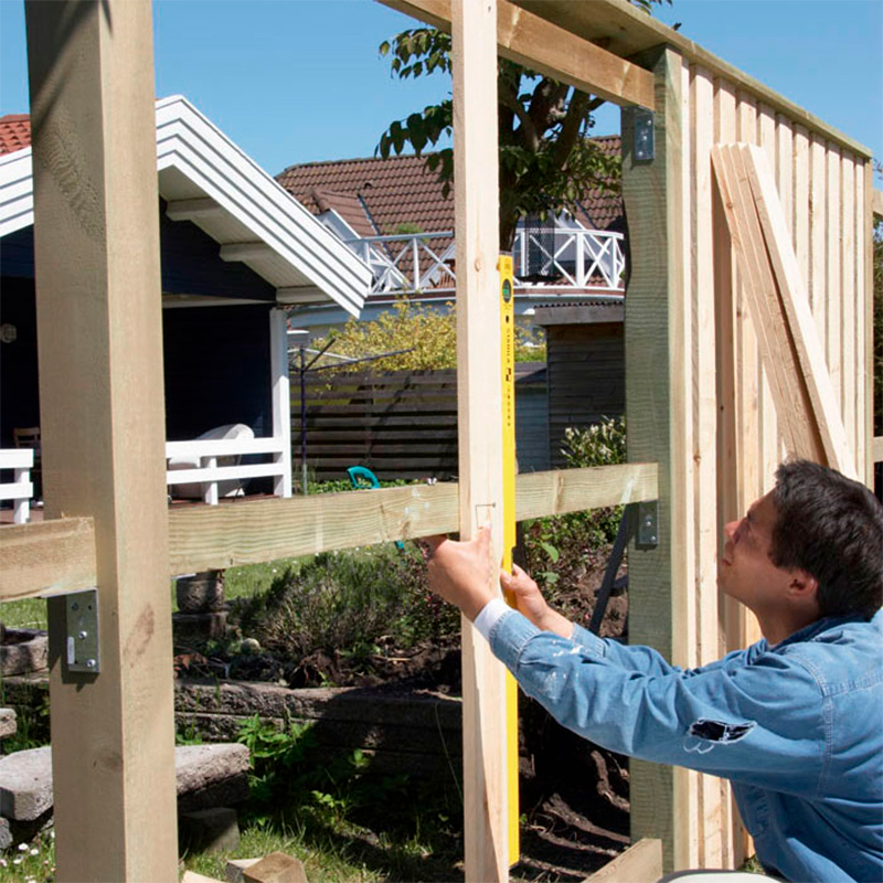 Trykimprægnerede brædder