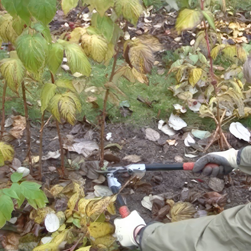 Beskjære bringebær