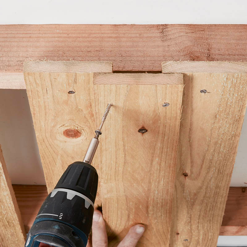 beklædningsbrædder vandret