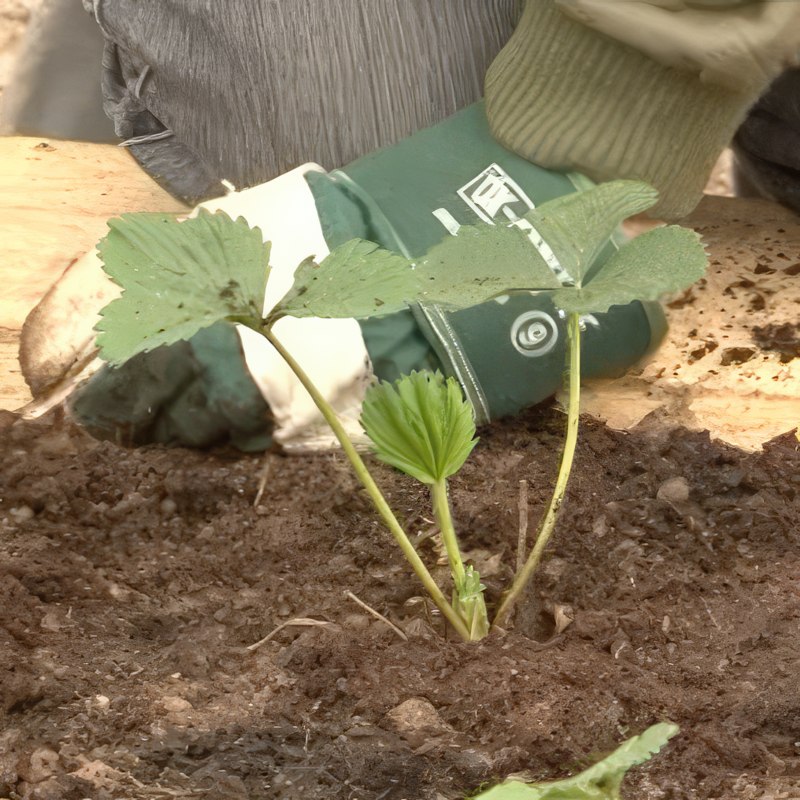 jordbær planting
