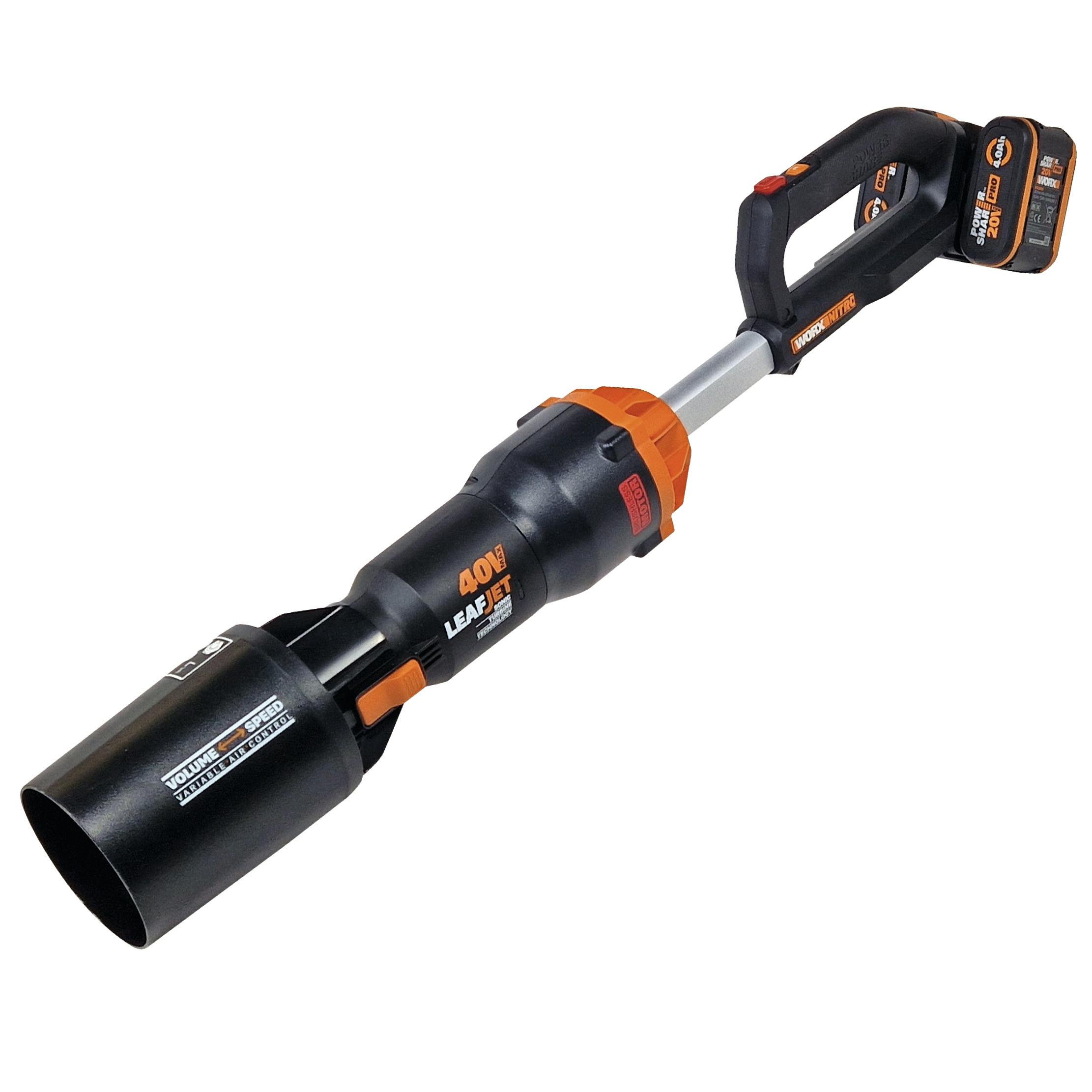 Løvblåsere test: WORX WG585E