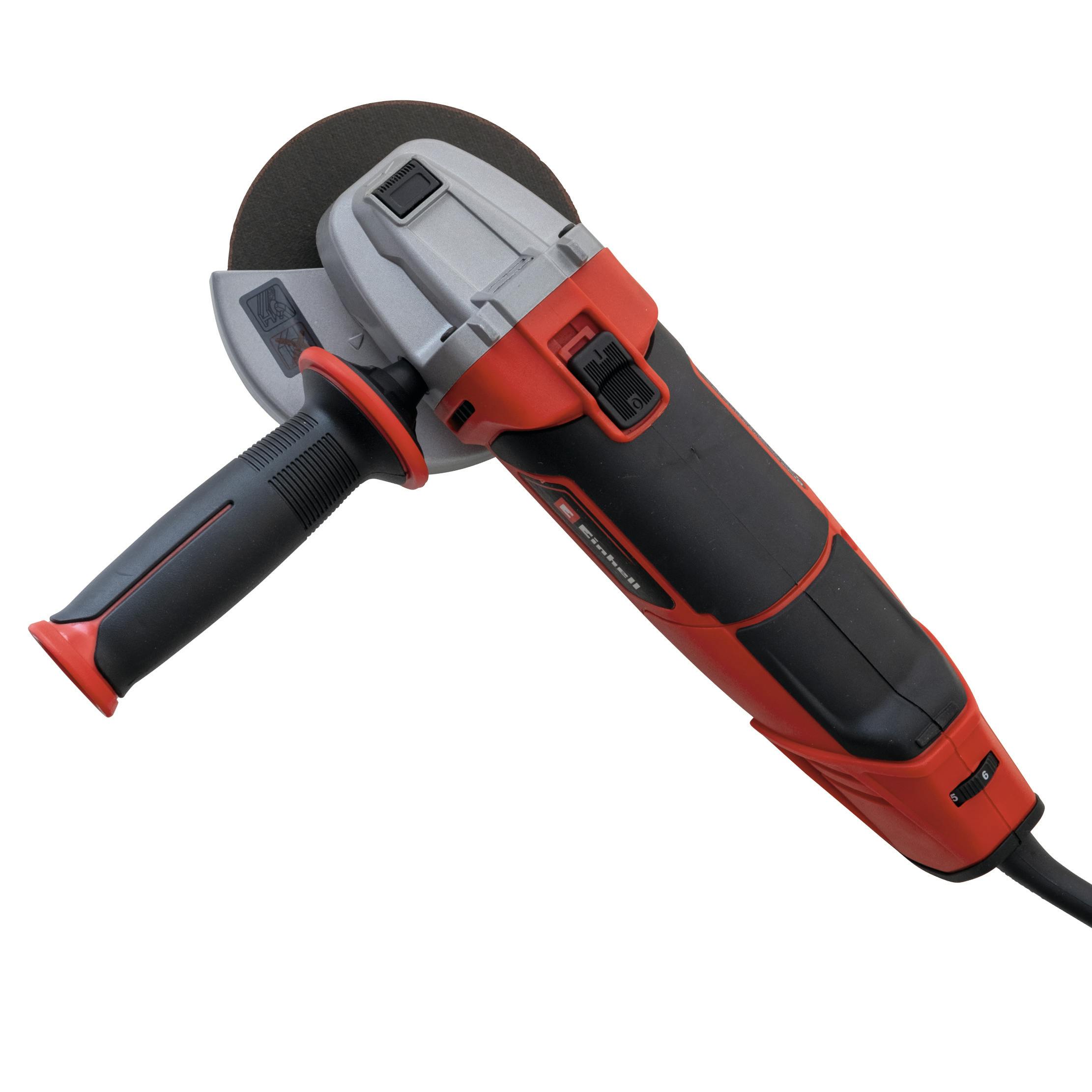 Vinkelslibere test: Einhell Te-AG 125/1010 CE