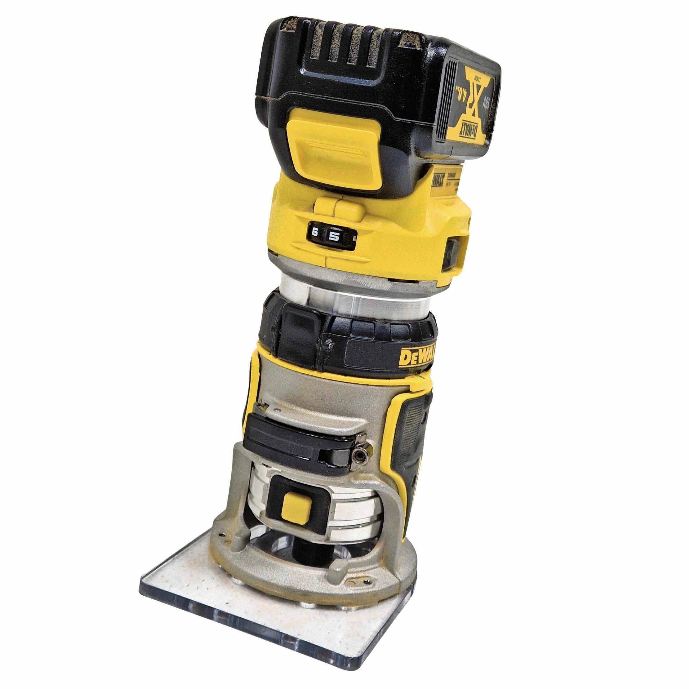 Kantfreser test: DeWalt DCW604NT